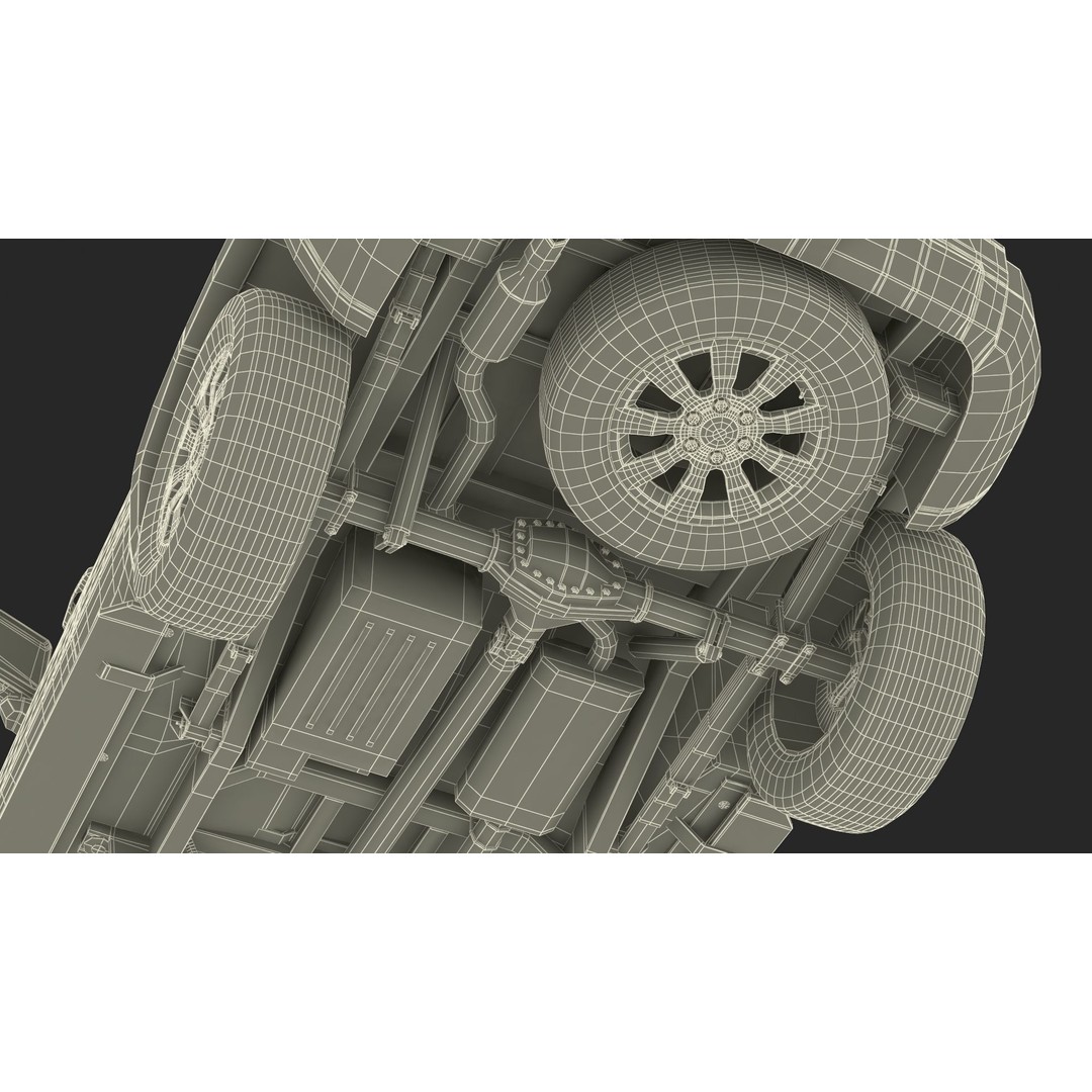 Generic Off-Road SUV 3D Model – High-Quality PBR Asset for Games, FBX - View 61