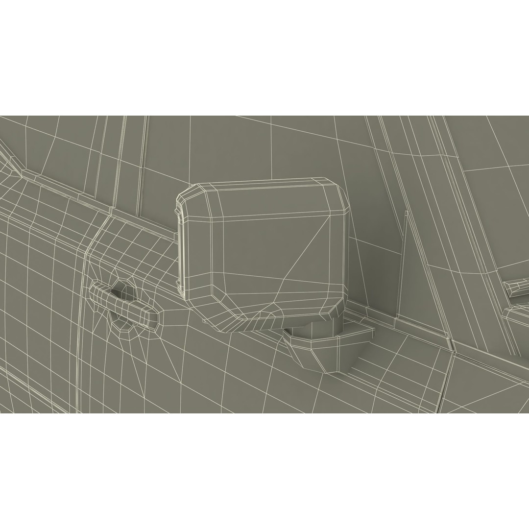 Generic Off-Road SUV 3D Model – High-Quality PBR Asset for Games, FBX - View 62