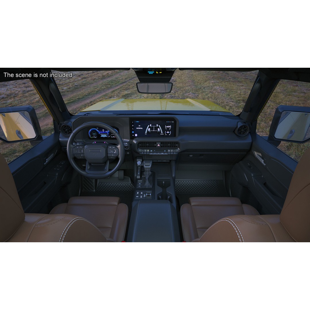 Generic Off-Road SUV 3D Model – High-Quality PBR Asset for Games, FBX - View 8