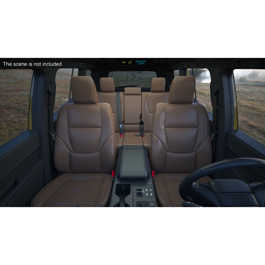 Generic Off-Road SUV 3D Model – High-Quality PBR Asset for Games, FBX - View 9