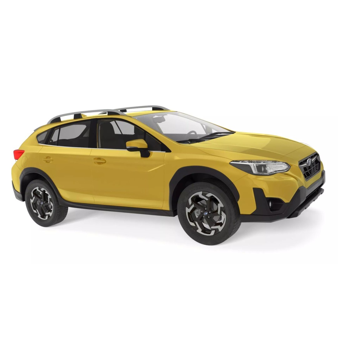 Subaru XV Hybrid Crossover 2020 3D Model – PBR SUV Asset, FBX - View 11
