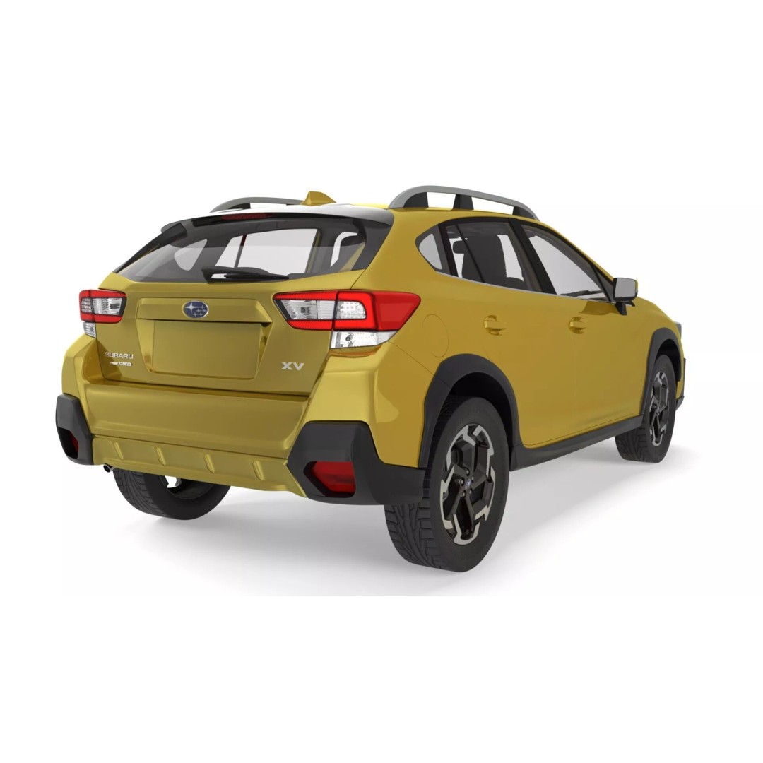 Subaru XV Hybrid Crossover 2020 3D Model – PBR SUV Asset, FBX - View 12