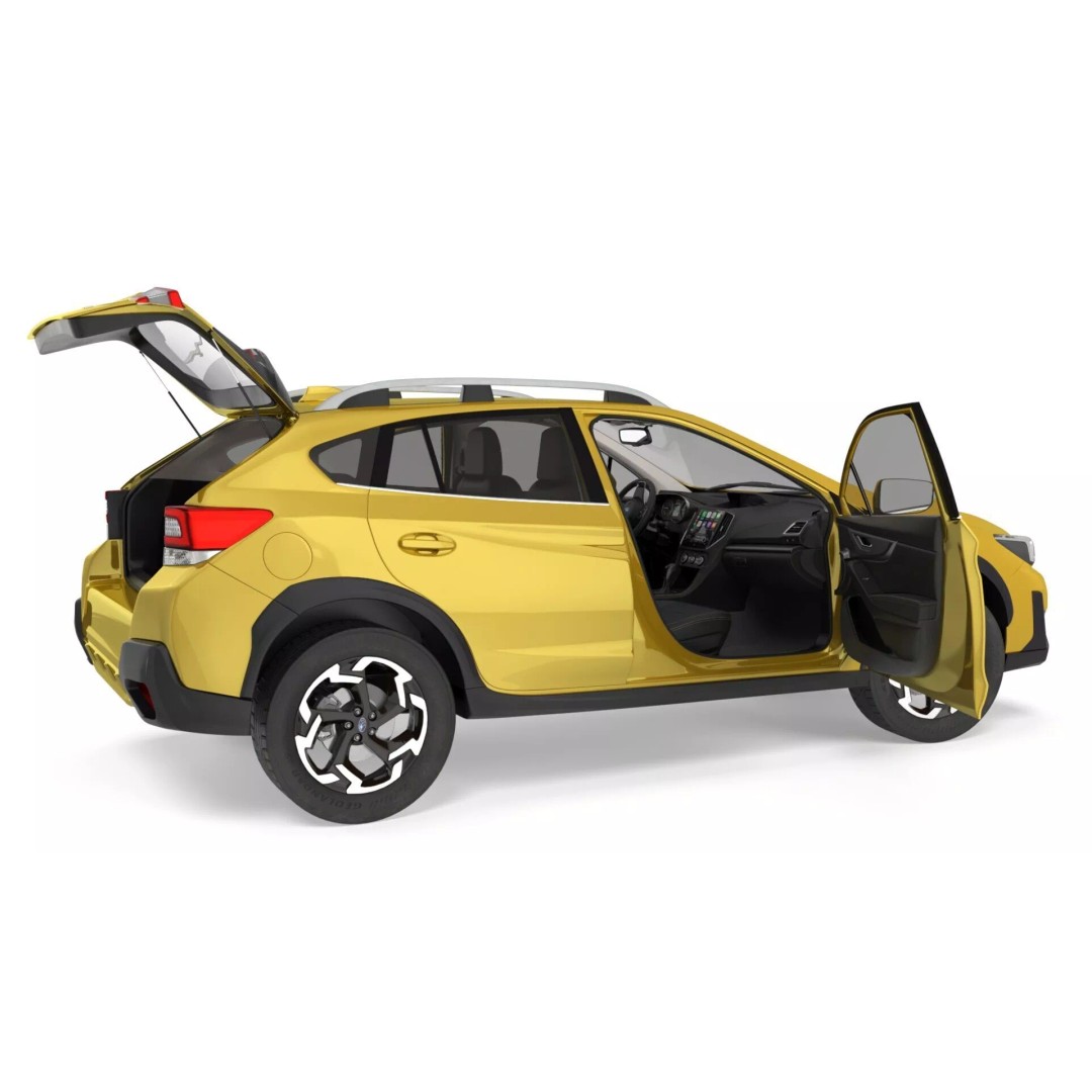 Subaru XV Hybrid Crossover 2020 3D Model – PBR SUV Asset, FBX - View 13