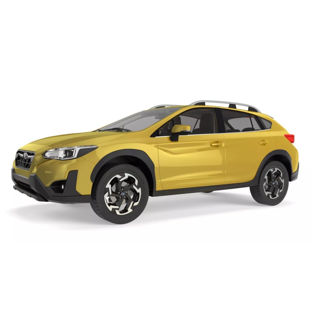 Subaru XV Hybrid Crossover 2020 3D Model – PBR SUV Asset, FBX - View 14