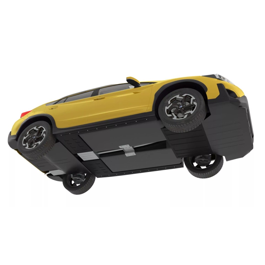 Subaru XV Hybrid Crossover 2020 3D Model – PBR SUV Asset, FBX - View 15