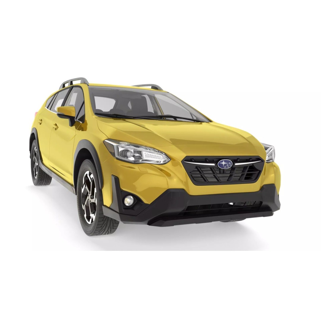 Subaru XV Hybrid Crossover 2020 3D Model – PBR SUV Asset, FBX - View 2
