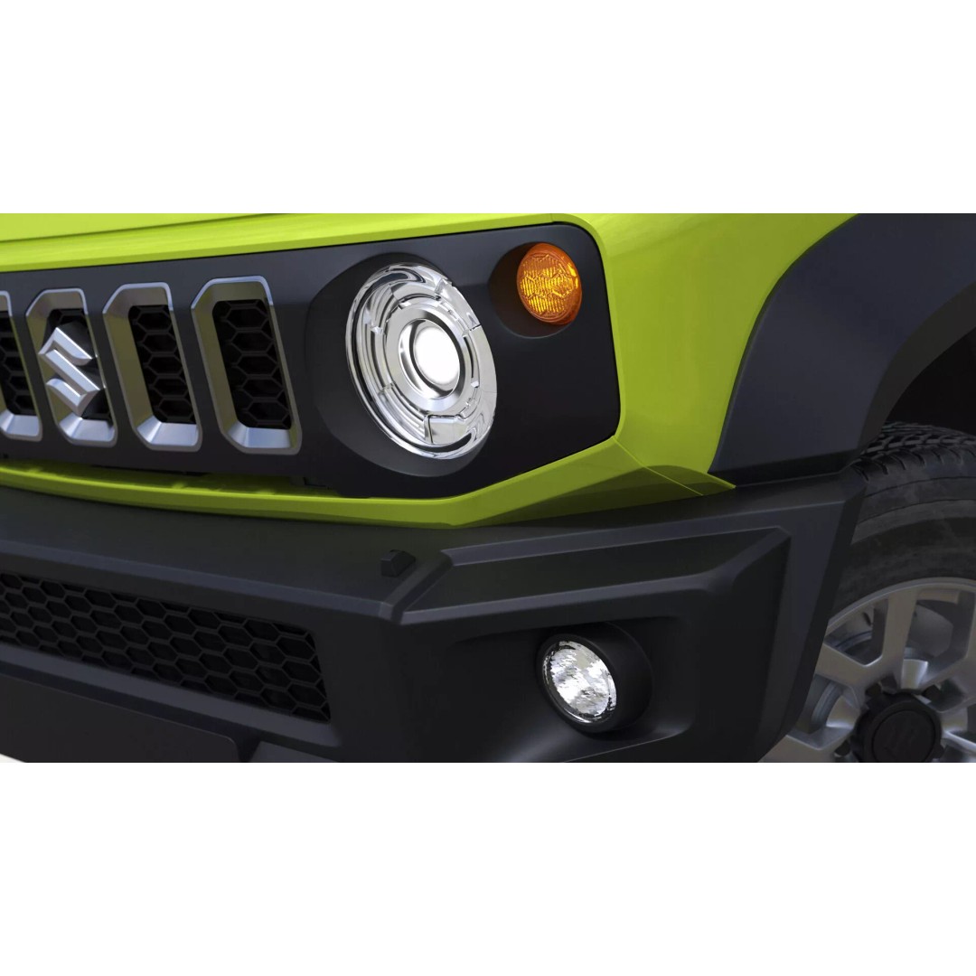 Suzuki Jimny 3D Model – Rigged Compact SUV with PBR Textures - View 18