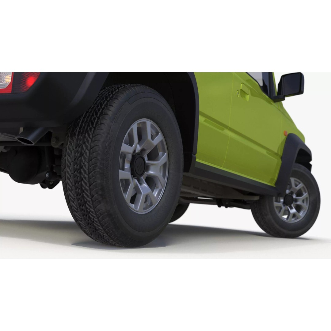 Suzuki Jimny 3D Model – Rigged Compact SUV with PBR Textures - View 20
