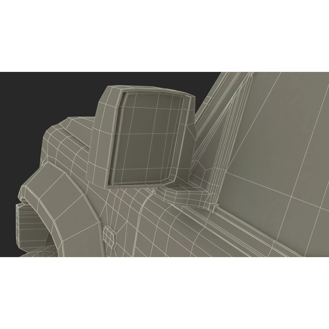 Suzuki Jimny 3D Model – Rigged Compact SUV with PBR Textures - View 43