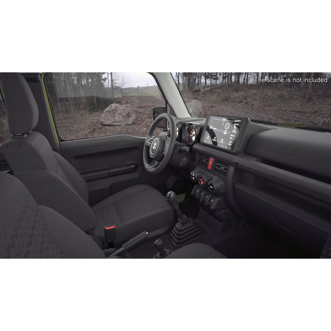 Suzuki Jimny 3D Model – Rigged Compact SUV with PBR Textures - View 6