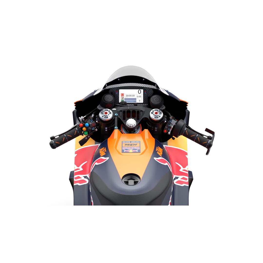 MotoGP KTM RC16 2023 3D Model – High Poly PBR Vehicle Asset, FBX/Blender - View 10