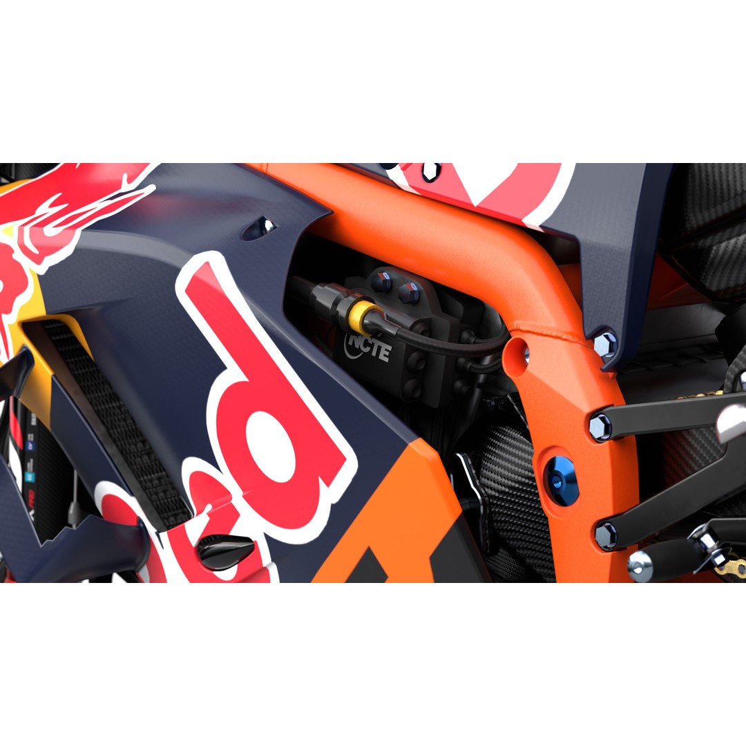 MotoGP KTM RC16 2023 3D Model – High Poly PBR Vehicle Asset, FBX/Blender - View 13
