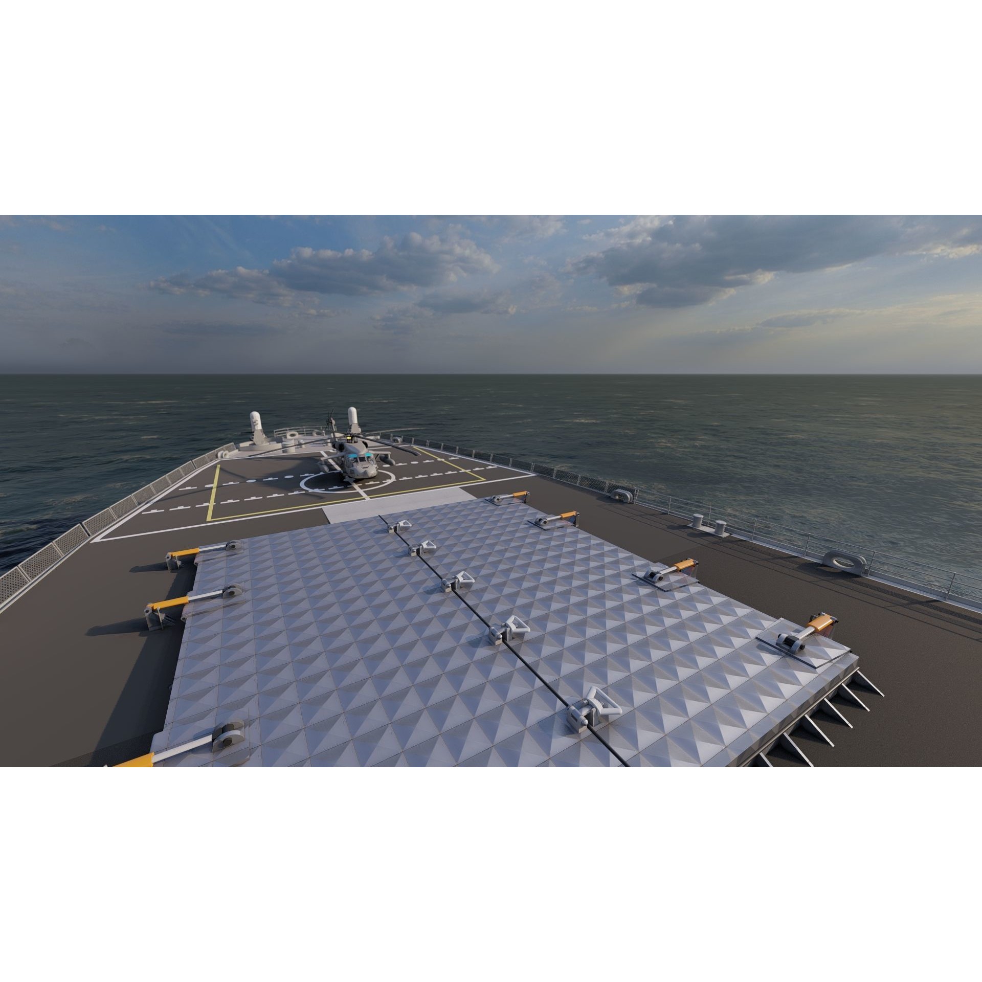 USS Missouri BB-63 - Game-Ready 3D Model - View 20