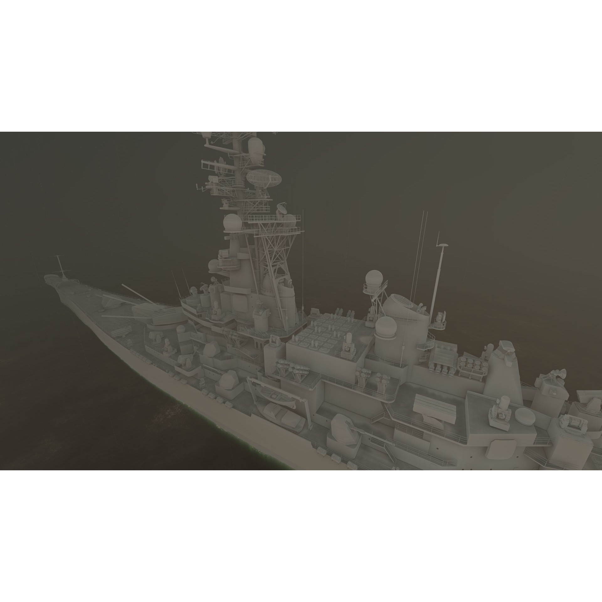 USS Missouri BB-63 - Game-Ready 3D Model - View 31