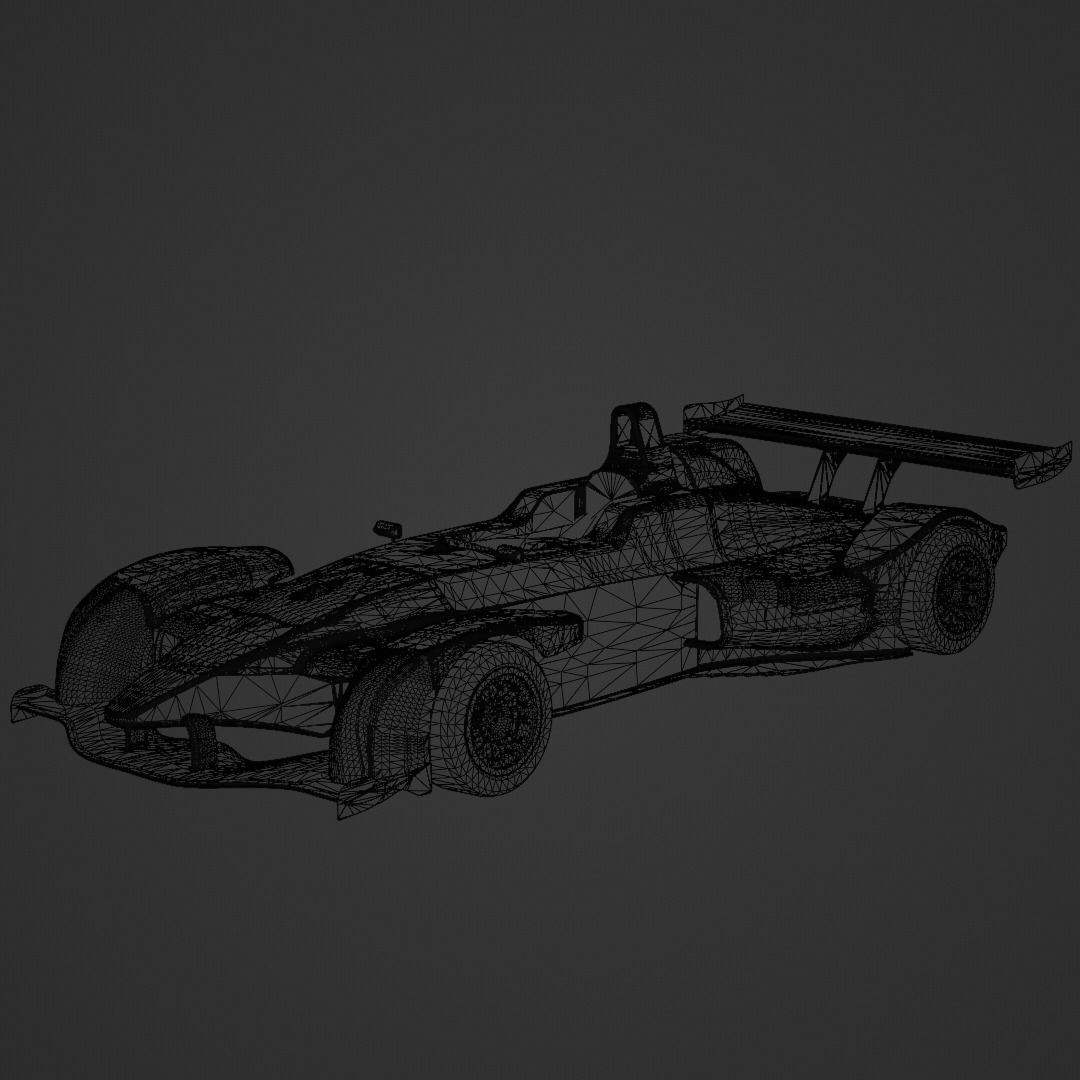 Wolf GB08 3D Model – High Poly Racing Car with PBR Textures
