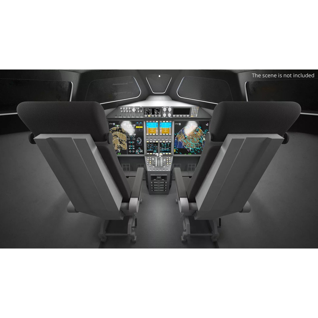 Dream Chaser Orbital Spaceplane 3D Model – PBR Textured, FBX - View 5