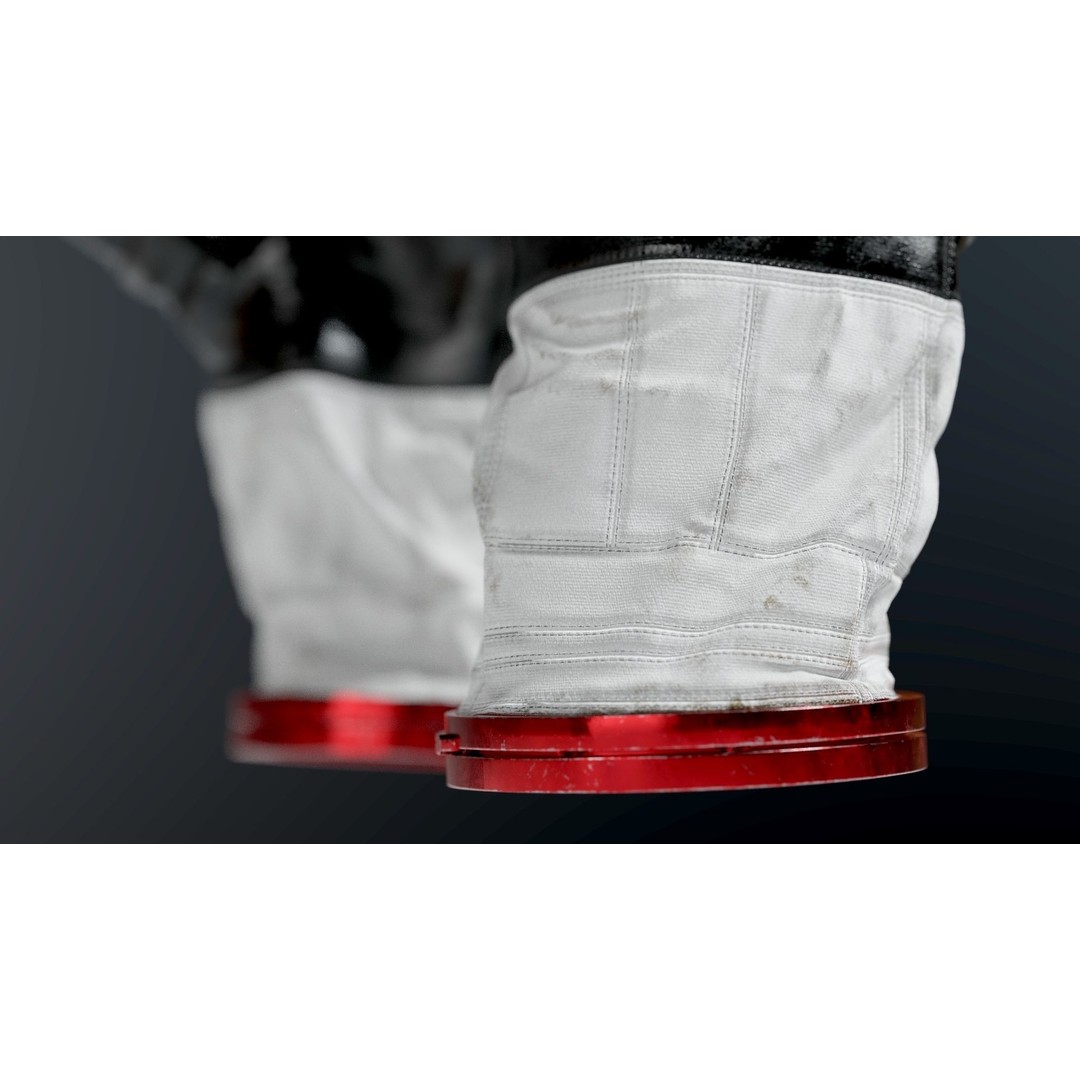 Apollo 11 Gloves 3D Model – High Poly NASA EVA Space Gloves, FBX, OBJ, Blender - View 12