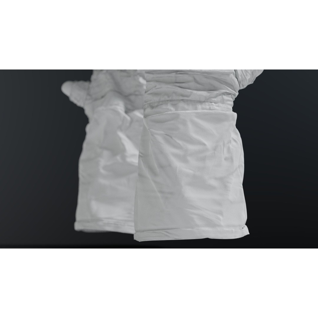 Apollo 11 Gloves 3D Model – High Poly NASA EVA Space Gloves, FBX, OBJ, Blender - View 18