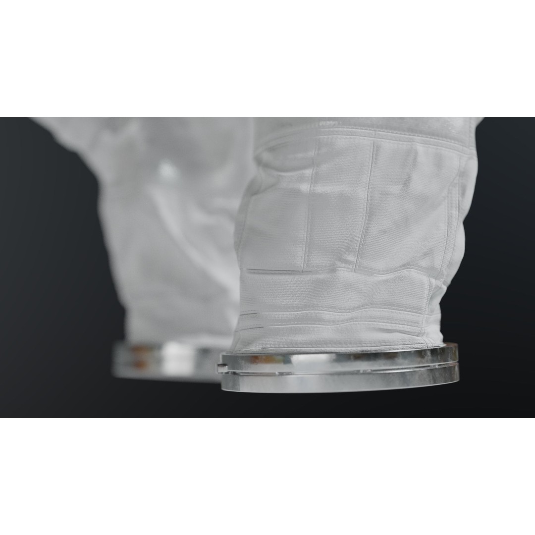 Apollo 11 Gloves 3D Model – High Poly NASA EVA Space Gloves, FBX, OBJ, Blender - View 24
