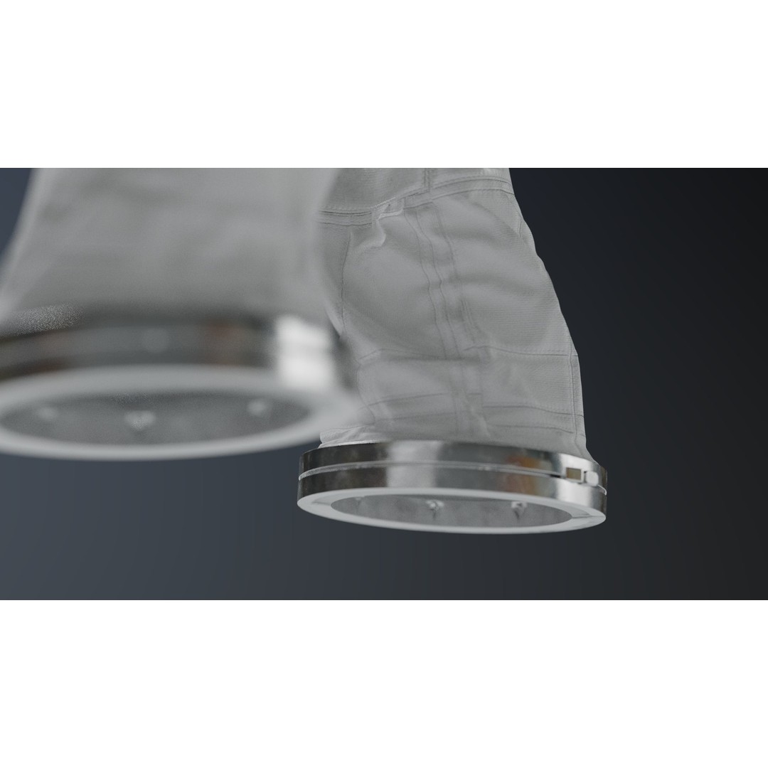 Apollo 11 Gloves 3D Model – High Poly NASA EVA Space Gloves, FBX, OBJ, Blender - View 25