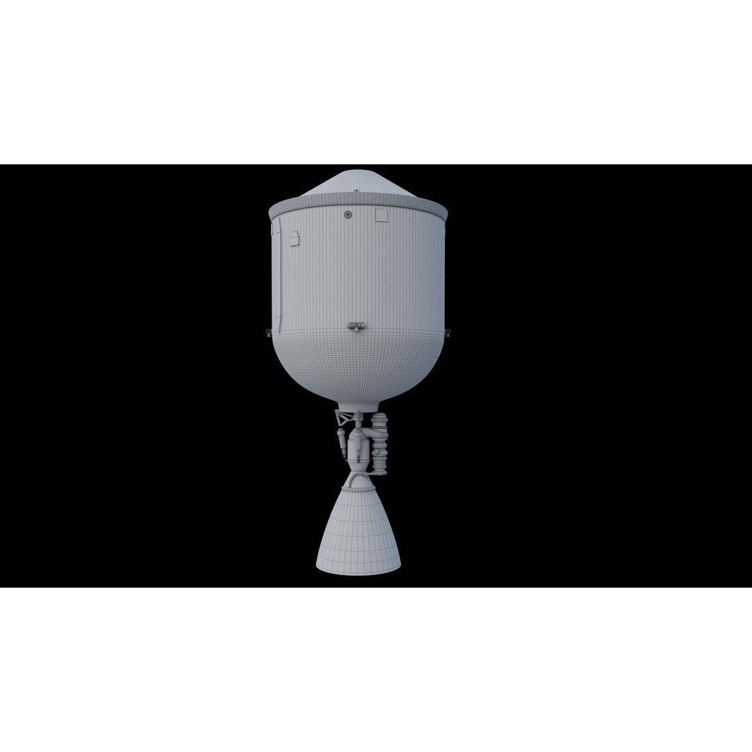 Neutron Rocket 3D Model – Rigged PBR Asset for Animation, FBX