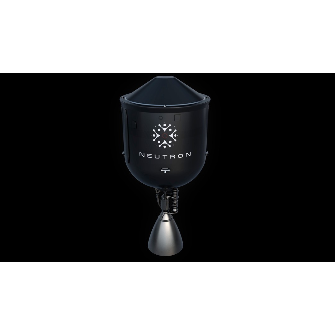 Neutron Rocket 3D Model – Rigged PBR Asset for Animation, FBX - View 7