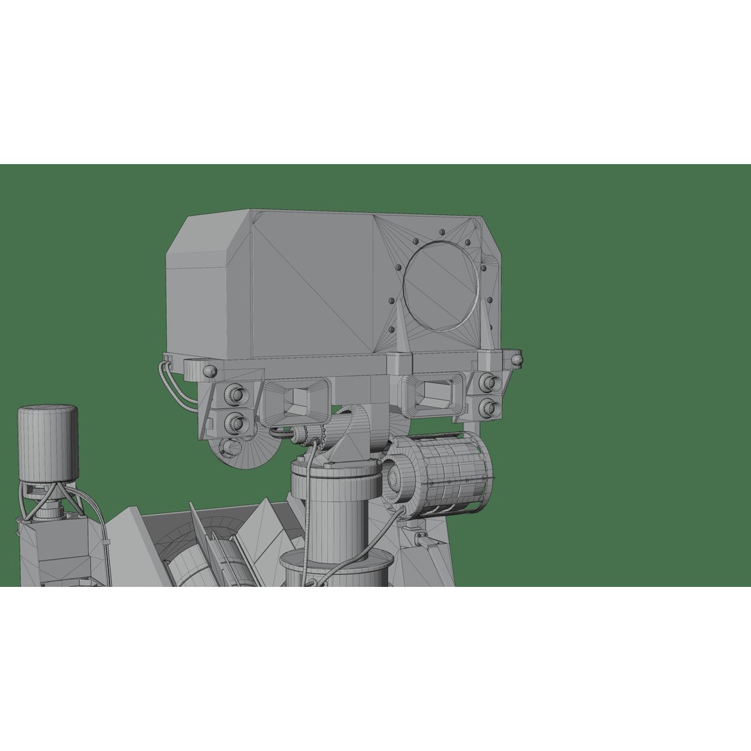 Curiosity Rover 3D Model – Realistic Mars Vehicle, Blender & FBX - View 13