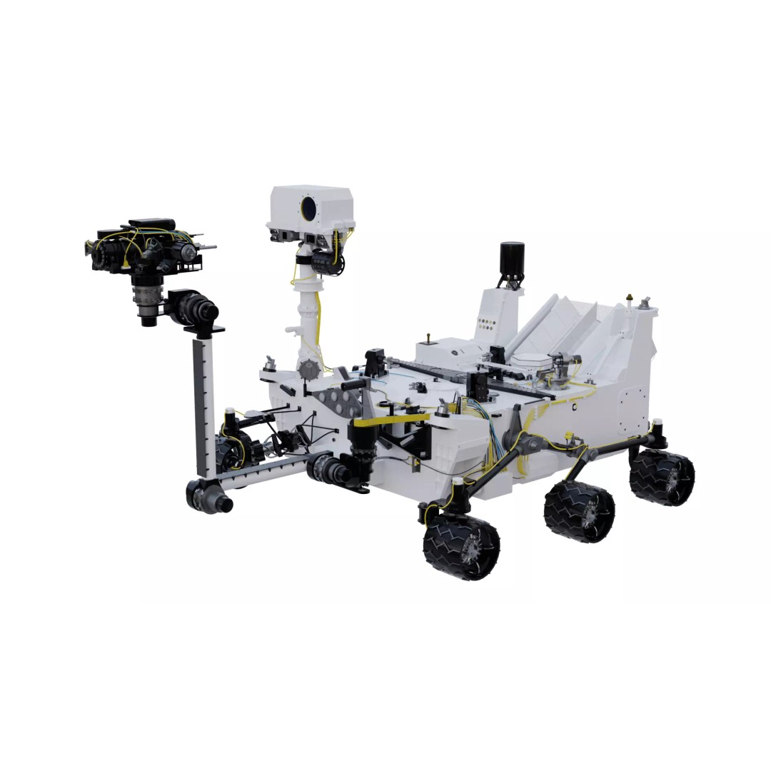 Curiosity Rover 3D Model – Realistic Mars Vehicle, Blender & FBX - View 2