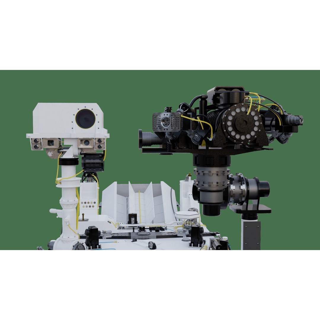 Curiosity Rover 3D Model – Realistic Mars Vehicle, Blender & FBX - View 3
