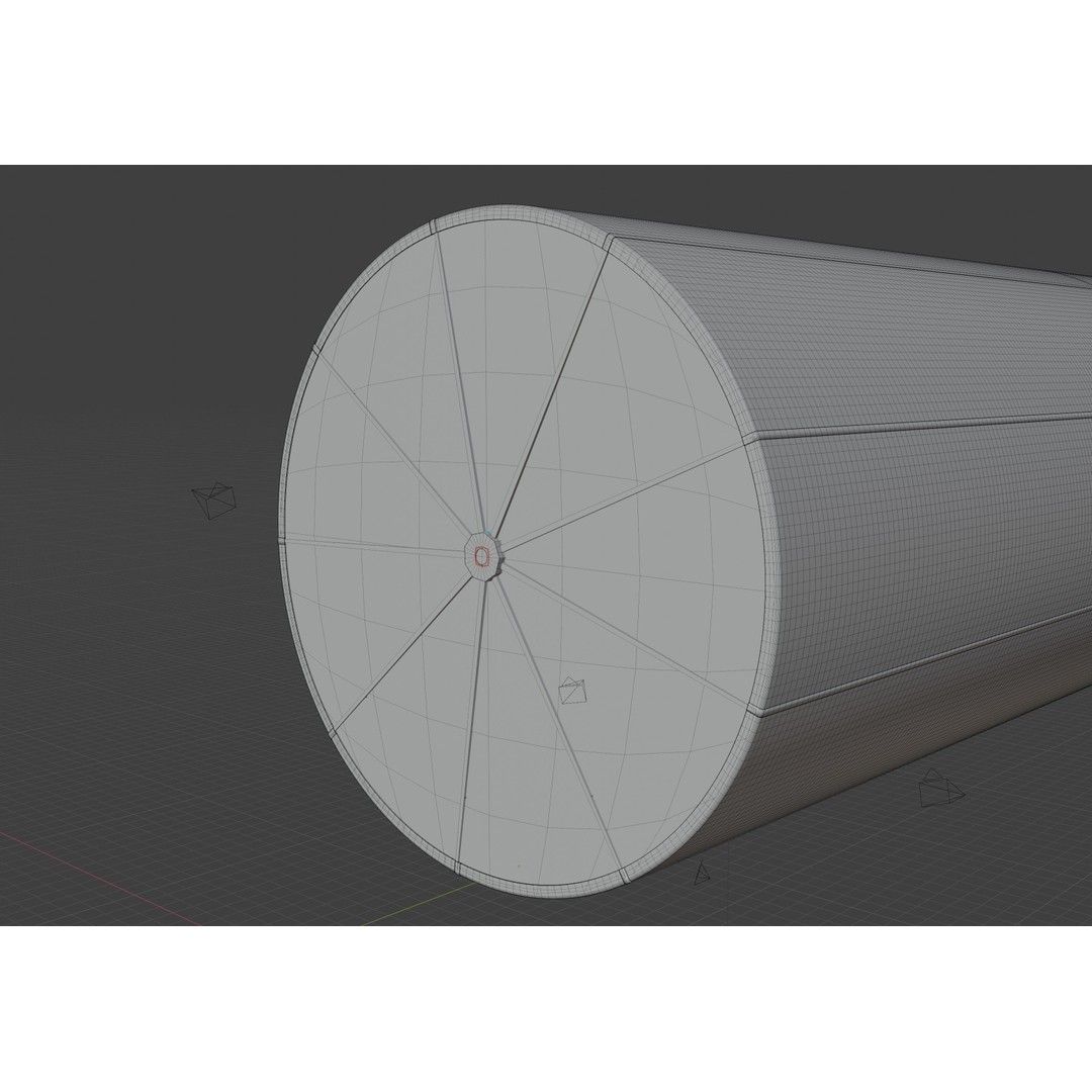 O'Neill Cylinder 3D Model – Low Poly Space Habitat, FBX, PBR