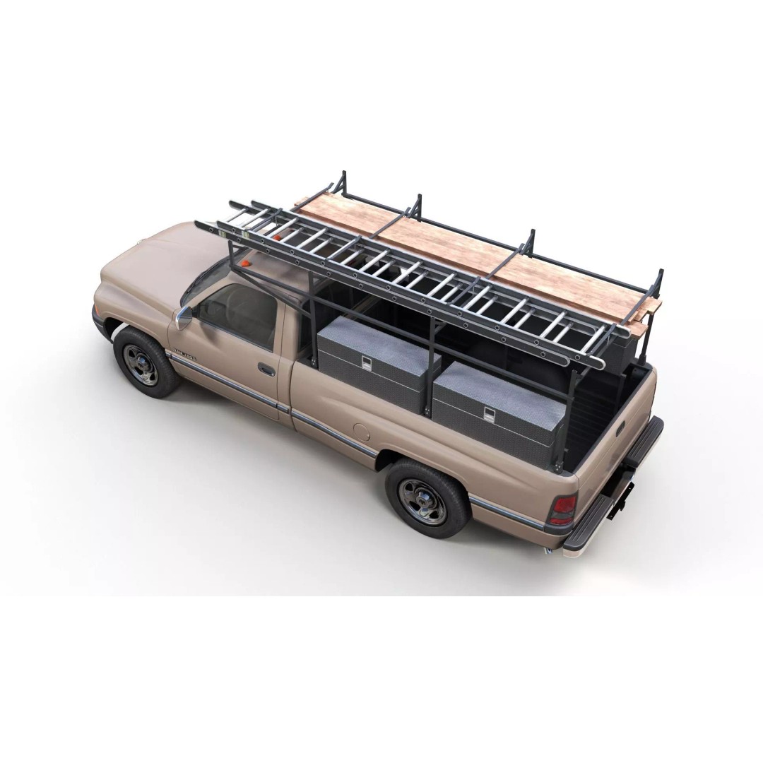 Dodge Ram 1995 3D Model – Low Poly Vehicle Asset, FBX, PBR Textures - View 6