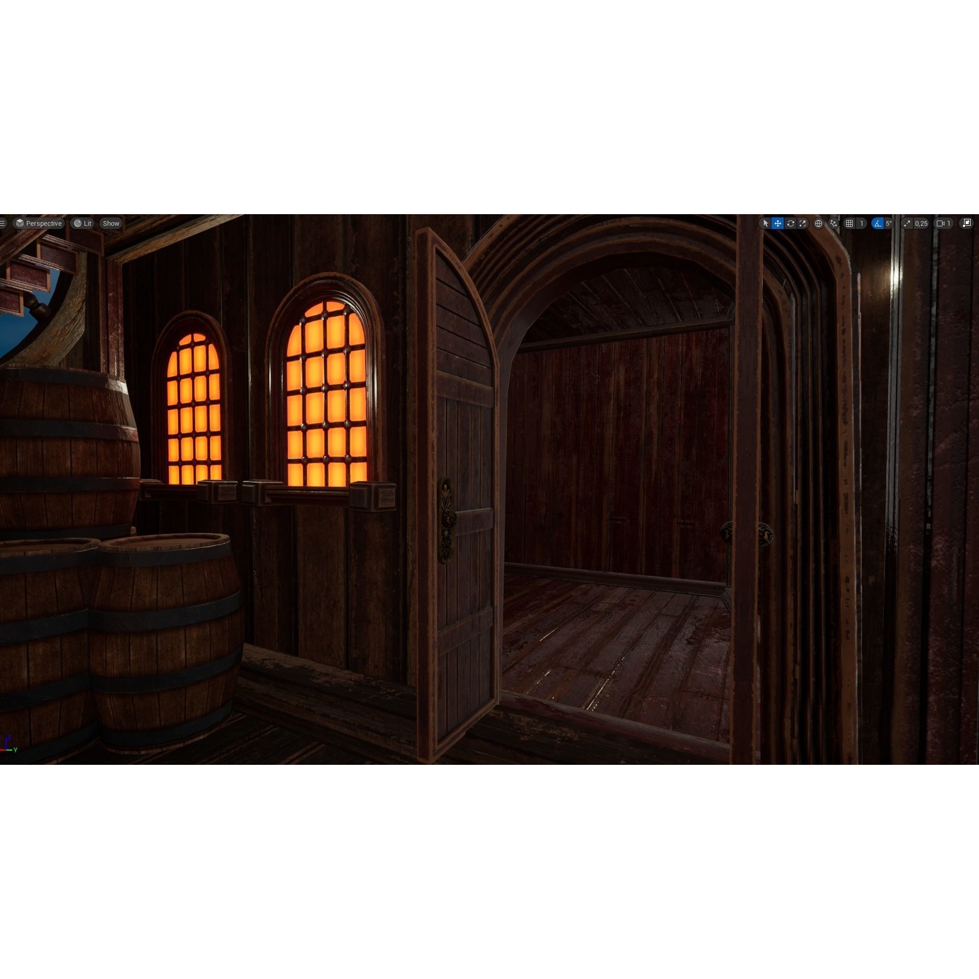 Galleon Spartan - Low-Poly Game-Ready 3D Model - View 19