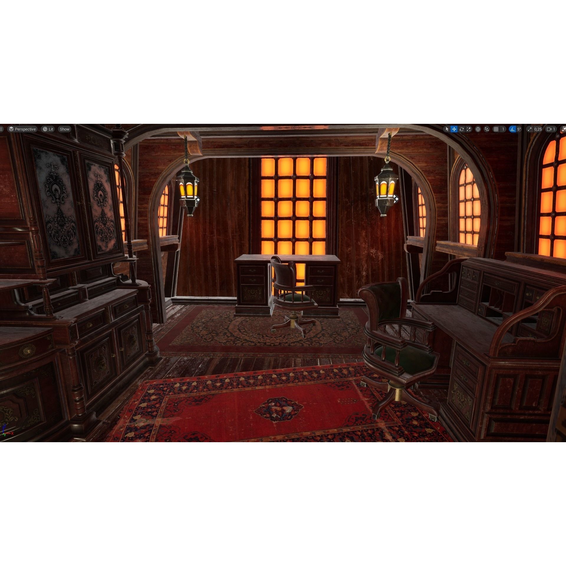 Galleon Spartan - Low-Poly Game-Ready 3D Model - View 23