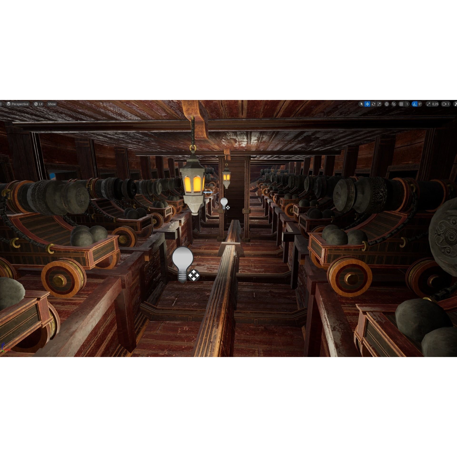 Galleon Spartan - Low-Poly Game-Ready 3D Model - View 27