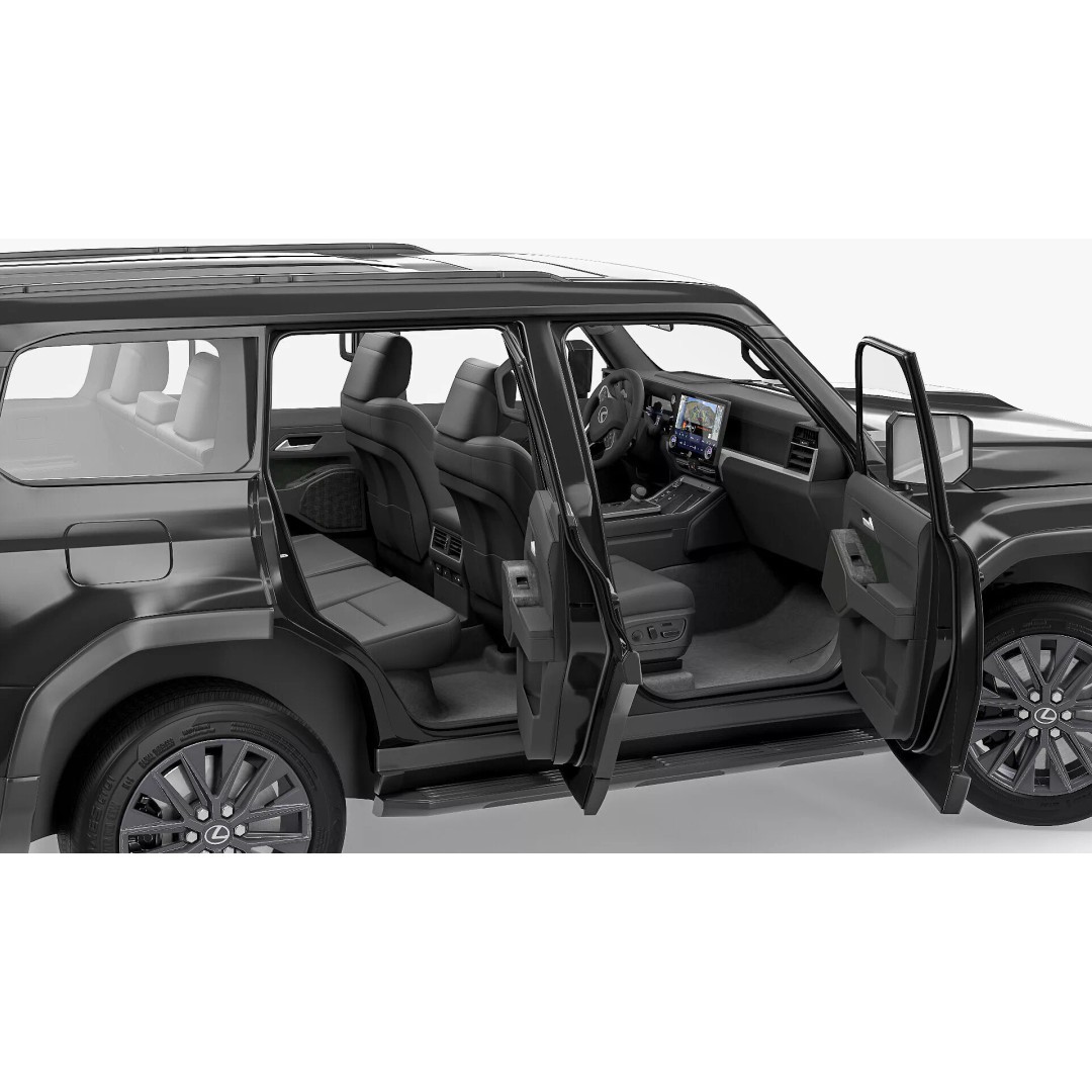 Lexus GX 550 SUV 3D Model – Rigged Luxury Off-Road Vehicle, FBX - View 10