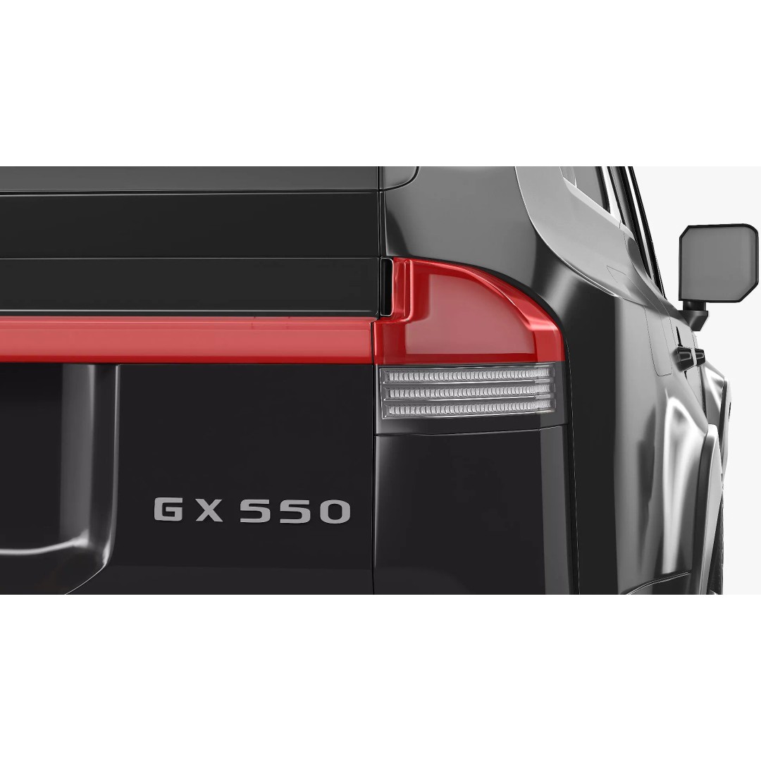 Lexus GX 550 SUV 3D Model – Rigged Luxury Off-Road Vehicle, FBX - View 14