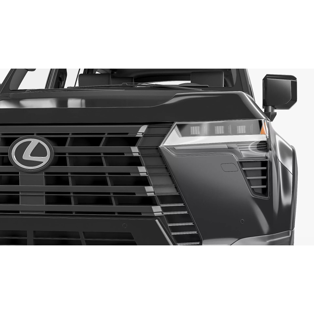 Lexus GX 550 SUV 3D Model – Rigged Luxury Off-Road Vehicle, FBX - View 15