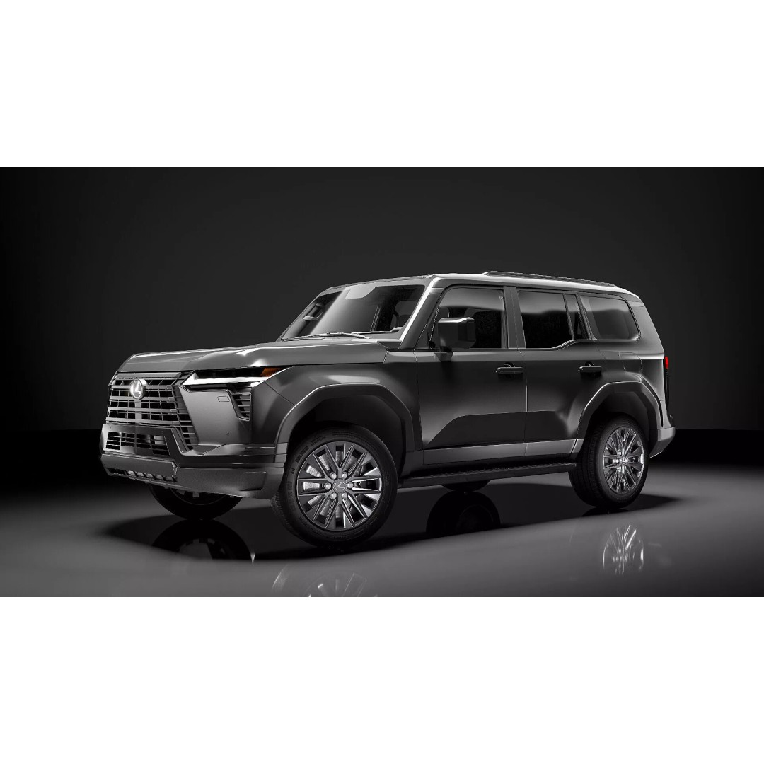 Lexus GX 550 SUV 3D Model – Rigged Luxury Off-Road Vehicle, FBX - View 2