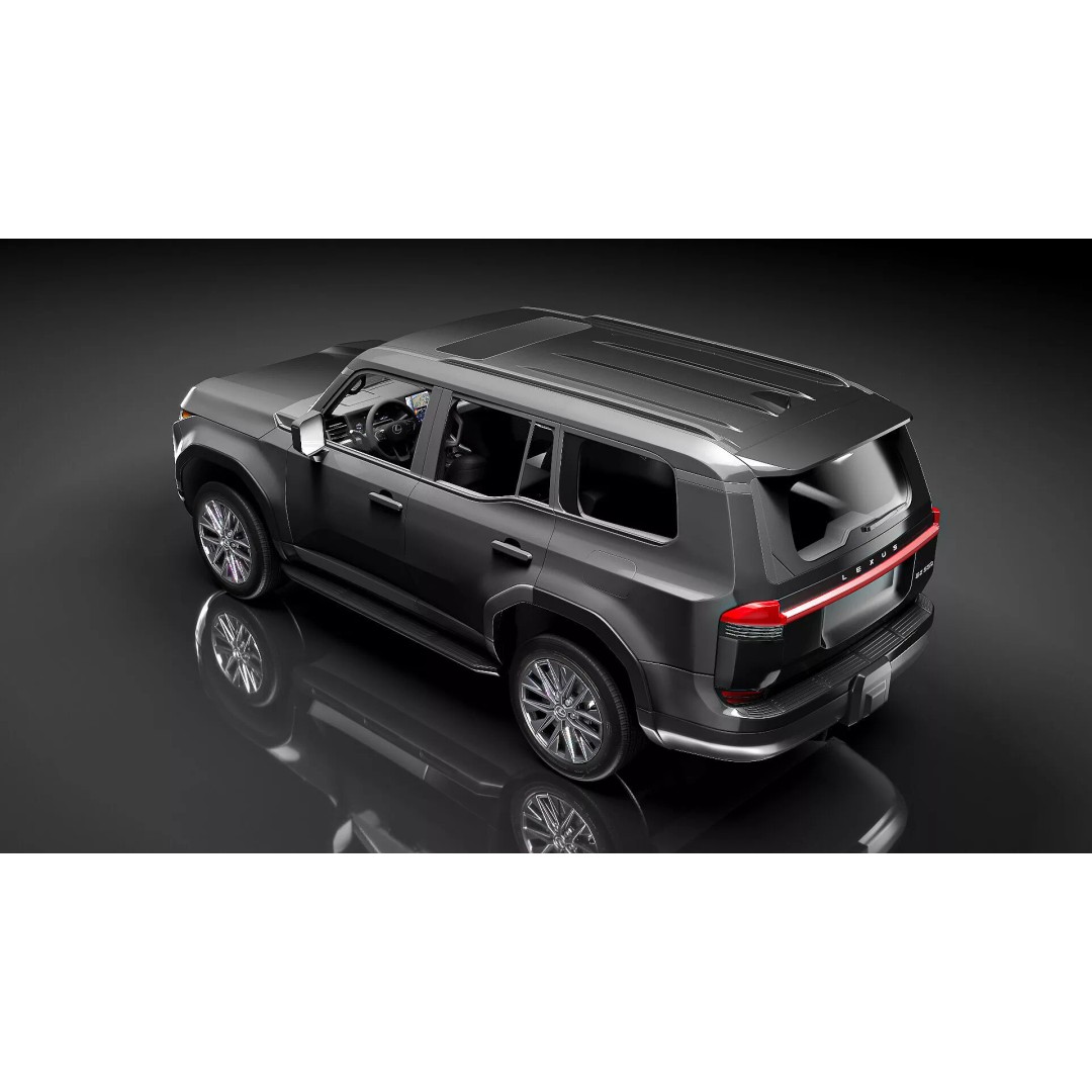 Lexus GX 550 SUV 3D Model – Rigged Luxury Off-Road Vehicle, FBX - View 3