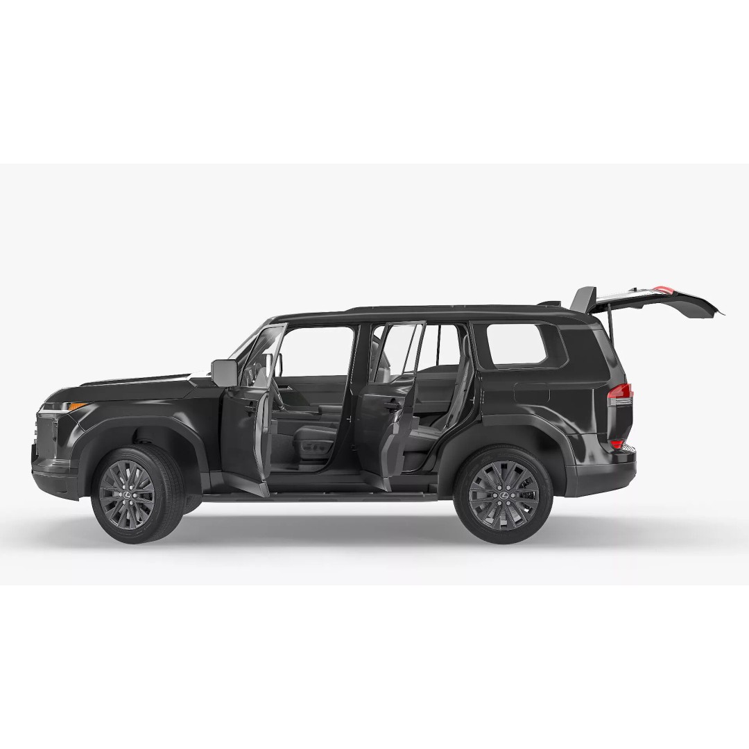 Lexus GX 550 SUV 3D Model – Rigged Luxury Off-Road Vehicle, FBX - View 9