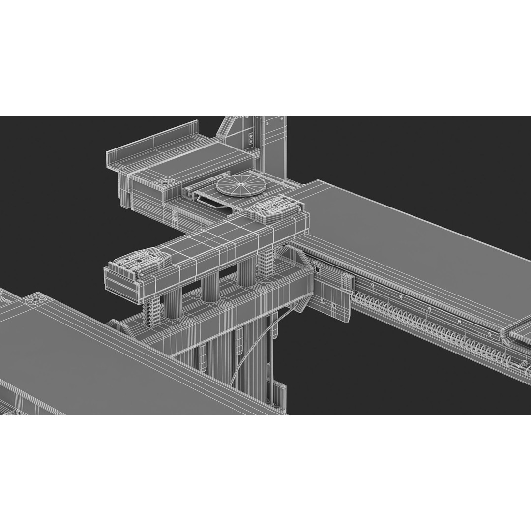 4 Post Car Lift 3D Model – High Quality, Game-Ready Formats