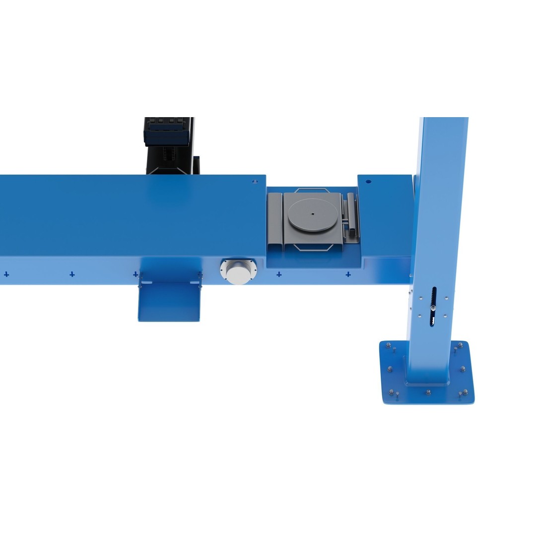4 Post Car Lift 3D Model – High Quality, Game-Ready Formats - View 7
