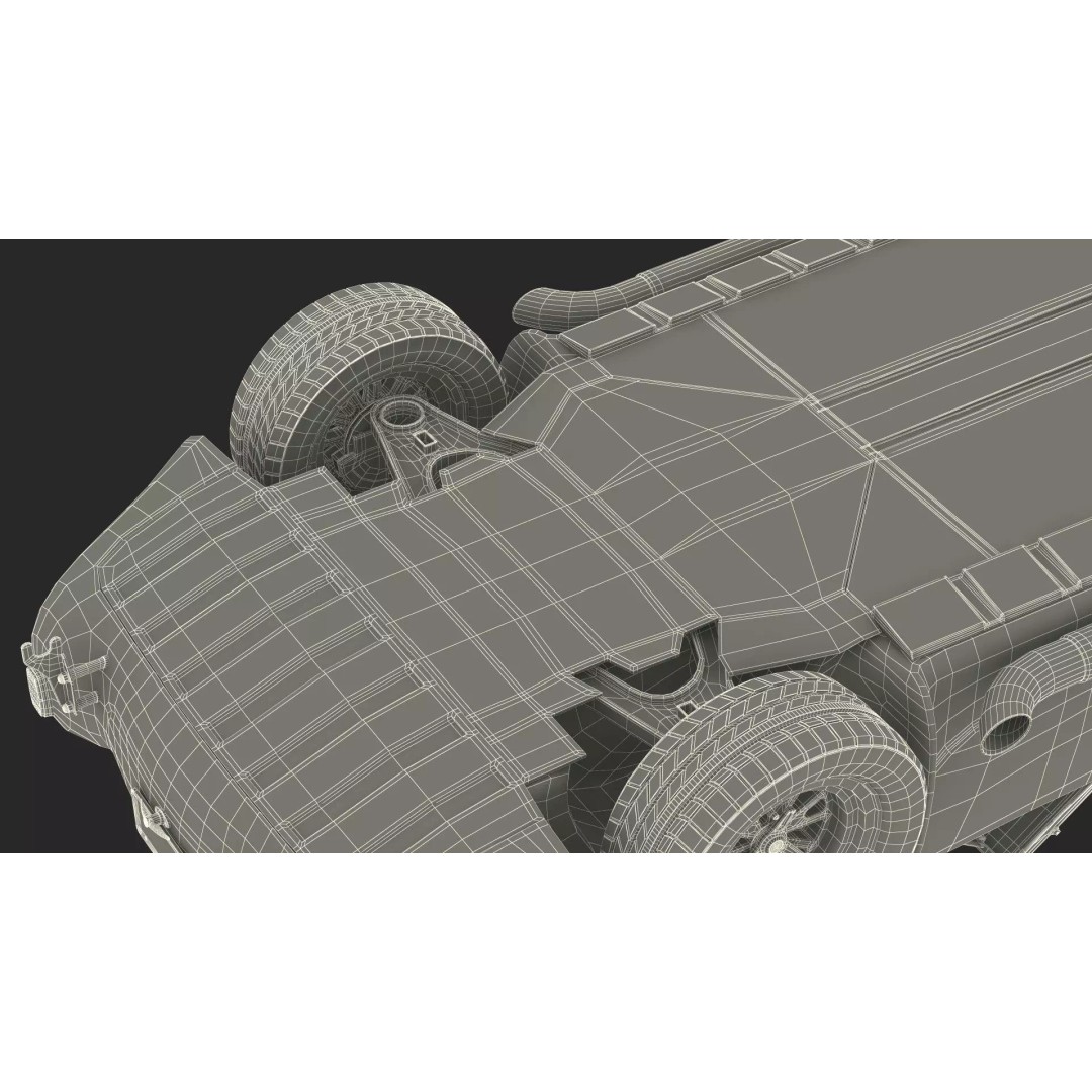 Shelby Cobra 1965 3D Model – Simplified High-Quality Car Asset, FBX