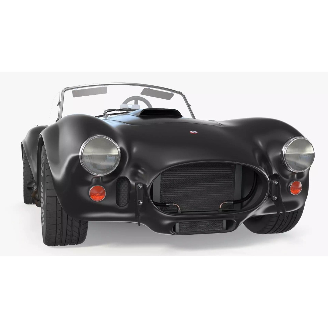 Shelby Cobra 1965 3D Model – Simplified High-Quality Car Asset, FBX - View 10