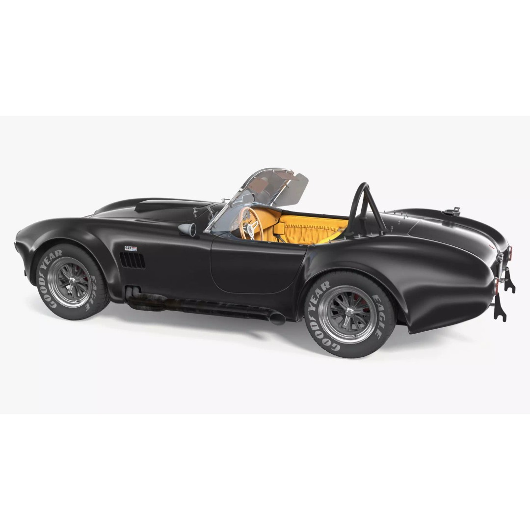 Shelby Cobra 1965 3D Model – Simplified High-Quality Car Asset, FBX - View 11