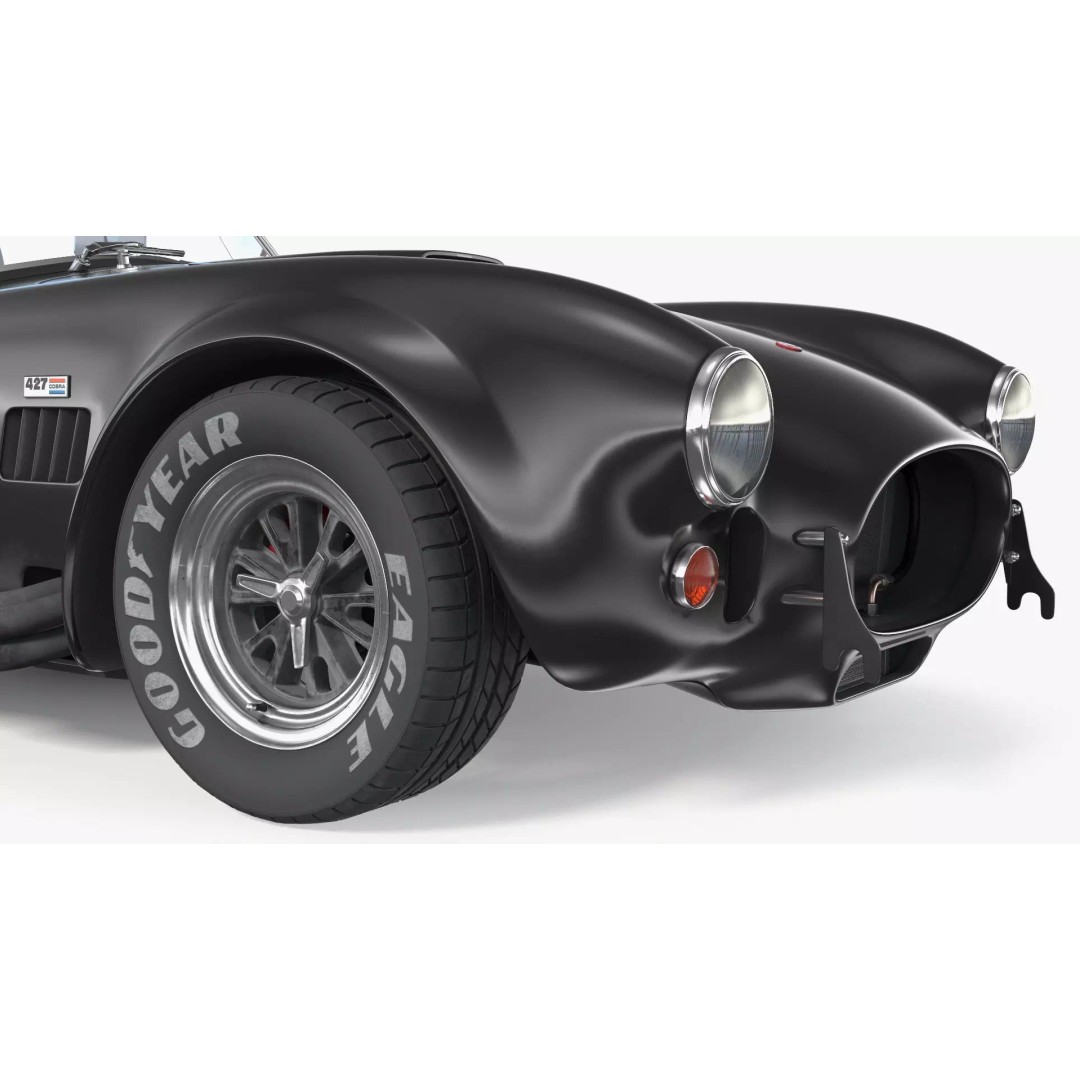 Shelby Cobra 1965 3D Model – Simplified High-Quality Car Asset, FBX - View 13
