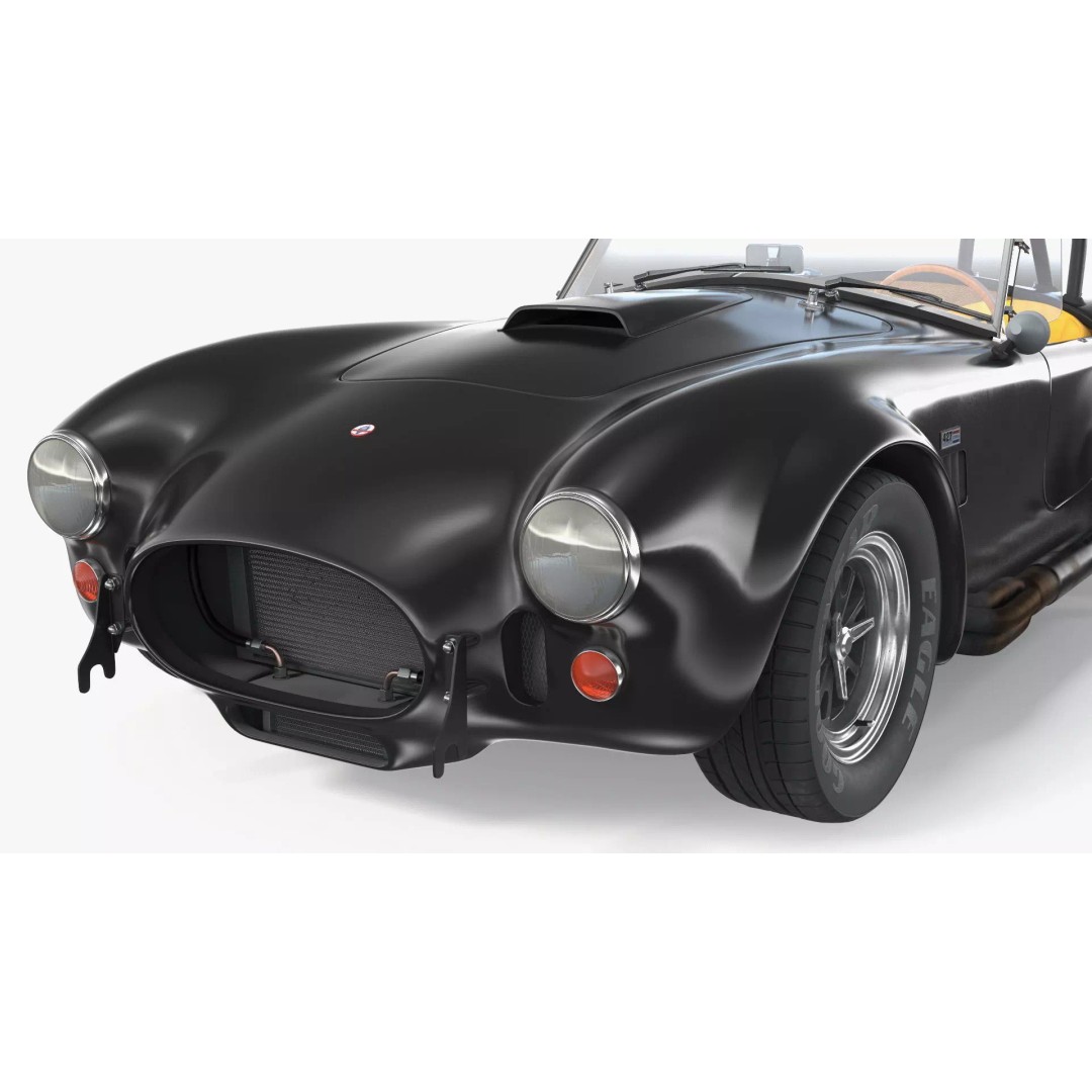 Shelby Cobra 1965 3D Model – Simplified High-Quality Car Asset, FBX - View 14