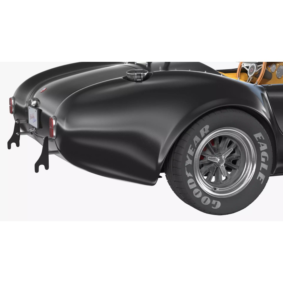 Shelby Cobra 1965 3D Model – Simplified High-Quality Car Asset, FBX - View 15