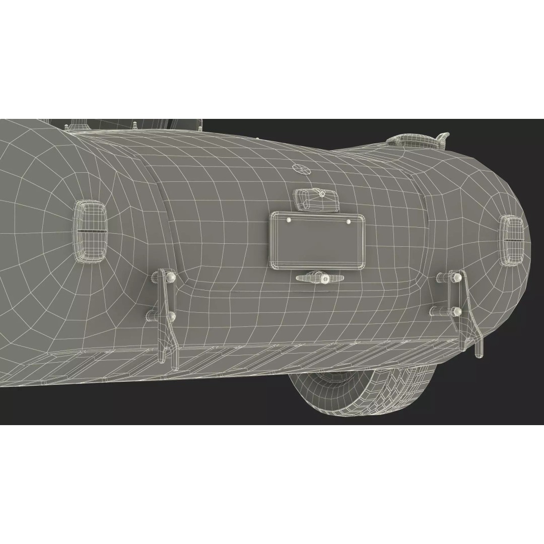 Shelby Cobra 1965 3D Model – Simplified High-Quality Car Asset, FBX - View 36