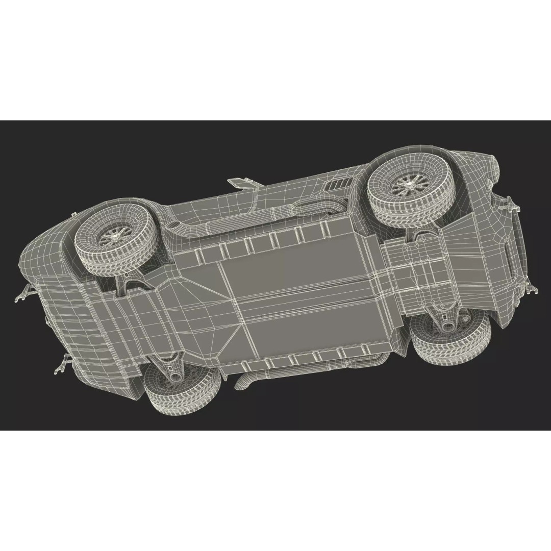 Shelby Cobra 1965 3D Model – Simplified High-Quality Car Asset, FBX - View 38